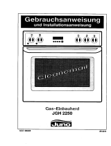 Juno JGH2250B             Benutzerhandbuch