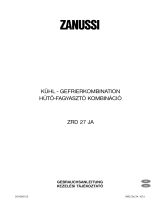 Zanussi ZRD 27 JA Benutzerhandbuch