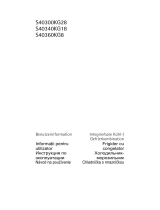 Aeg-Electrolux S40340KG18 Benutzerhandbuch