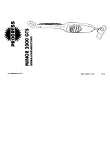 Progress MINOR2000GTS         Benutzerhandbuch