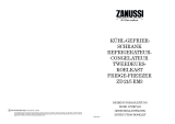 Zanussi-Electrolux ZD21/5RM3 Benutzerhandbuch