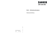 ZANKER ZKK266DSC (PRIVILEG) Benutzerhandbuch