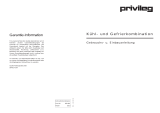 Privileg 008.498 8/4635 Benutzerhandbuch