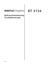 ELEKTRA BREGENZ KT3134 Benutzerhandbuch