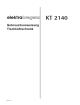 ELEKTRA BREGENZ KT2140 Benutzerhandbuch