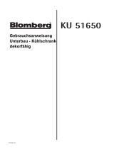 Blomberg KU51650 Benutzerhandbuch