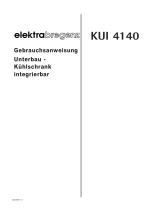 ELEKTRA BREGENZ KUI4140 Benutzerhandbuch