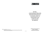 Zanussi ZI2502RV Benutzerhandbuch