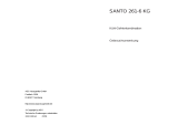 AEG SANTO261-6KG Benutzerhandbuch