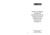 Zanussi ZI2002/2T Benutzerhandbuch