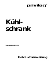 Privileg 041.926 7 Benutzerhandbuch