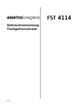 ELEKTRA BREGENZ FST4114 Benutzerhandbuch