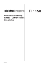 ELEKTRA BREGENZ FI1150 Benutzerhandbuch