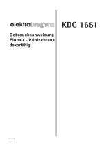 ELEKTRA BREGENZ KDC1651 Benutzerhandbuch