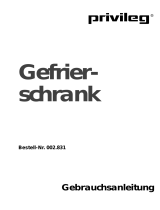 Privileg 002.831 6 Benutzerhandbuch