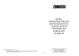 Zanussi ZI2003/2T Benutzerhandbuch