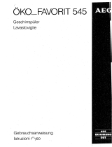 AEG FAV545WGB Benutzerhandbuch