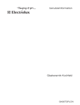 Electrolux GK80TSPLCN Benutzerhandbuch
