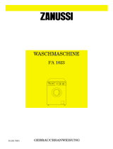 Zanussi FA1023 Benutzerhandbuch