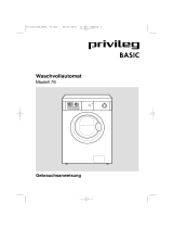 Privileg 953.384 5/20157 Benutzerhandbuch