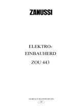 Zanussi ZOU443B Benutzerhandbuch