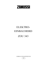 Zanussi ZOU343N Benutzerhandbuch