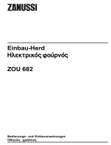 Zanussi ZOU682B Benutzerhandbuch