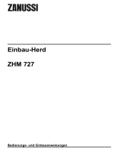 Zanussi ZHM727B Benutzerhandbuch
