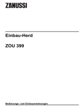 Zanussi ZOU399X Benutzerhandbuch