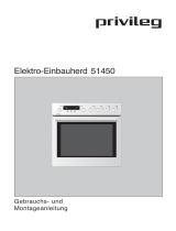 Privileg 51450X Benutzerhandbuch