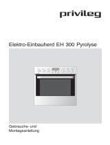 Privileg EH300PYX Benutzerhandbuch