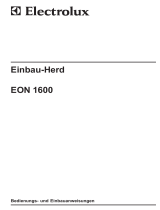 Electrolux EON1600W Benutzerhandbuch