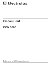 Electrolux EON3600B Benutzerhandbuch