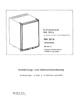 Electrolux RM201A Benutzerhandbuch