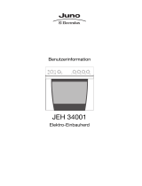 Juno-Electrolux JEH34001S Benutzerhandbuch