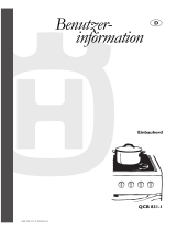HUSQVARNA-ELECTROLUX QCB831-1K Benutzerhandbuch