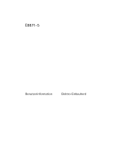 Aeg-Electrolux E8871-5-M DE R08 Benutzerhandbuch