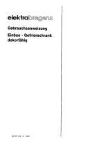 ELEKTRA BREGENZ FD136 Benutzerhandbuch