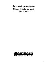 AEG BLOMBERGFE51300 Benutzerhandbuch