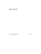 VOSS-ELECTROLUX DEG2140-RF Benutzerhandbuch