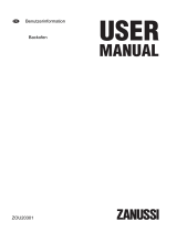 Zanussi ZOU20301DB Benutzerhandbuch