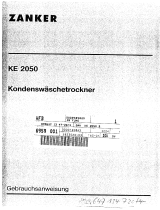 ZANKER KE2050               Benutzerhandbuch