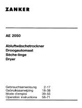 ZANKER AE 2050              Benutzerhandbuch