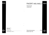 AEG FAV445I-DGB Benutzerhandbuch