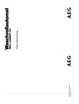 AEG LAV535 Benutzerhandbuch