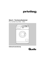 Privileg 031.521 8 Benutzerhandbuch