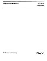 REX RL53X Benutzerhandbuch