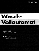 Privileg 021.993 1 Benutzerhandbuch