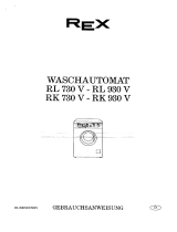 REX RL930V Benutzerhandbuch