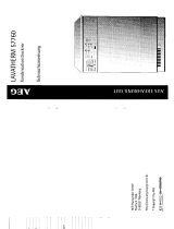 AEG LTH57760 Benutzerhandbuch